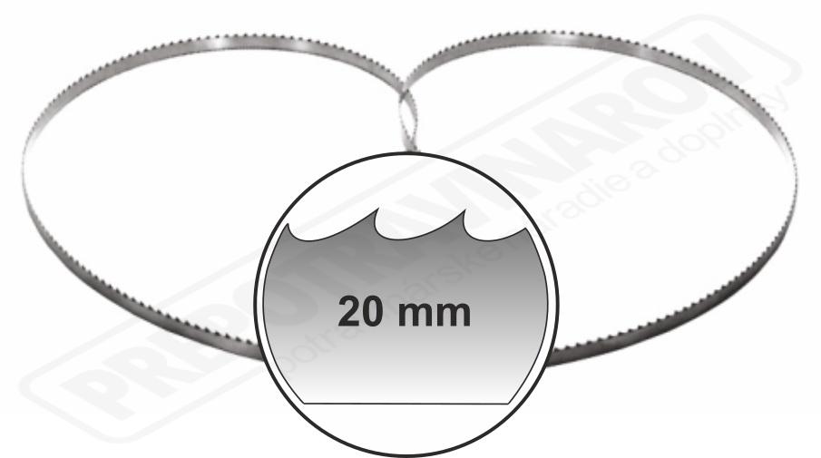 Pílové pásy OSSIAN PLUS 20/8