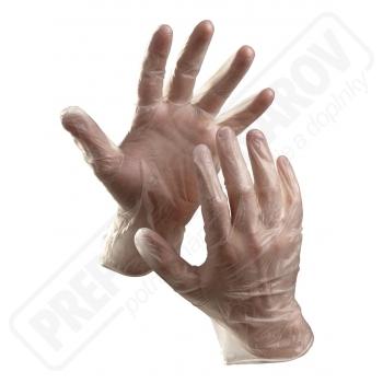 Jednorazové vinylové rukavice RAIL