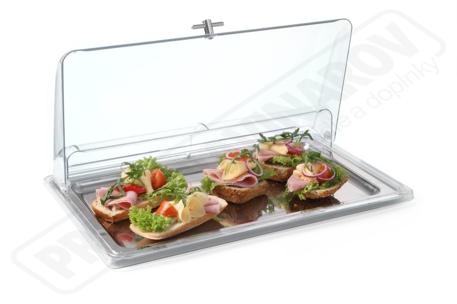 Rolltop kryt polykarbonát GN 1/1