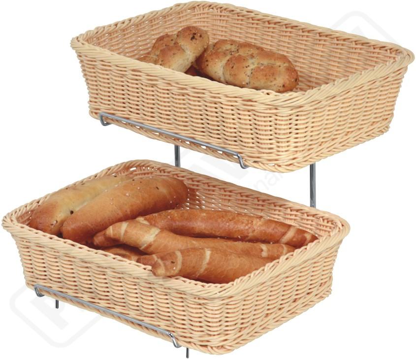 Košíky na pečivo polyratan GN 1/2