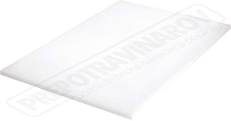 Plastové dosky lisované na mieru BIELA