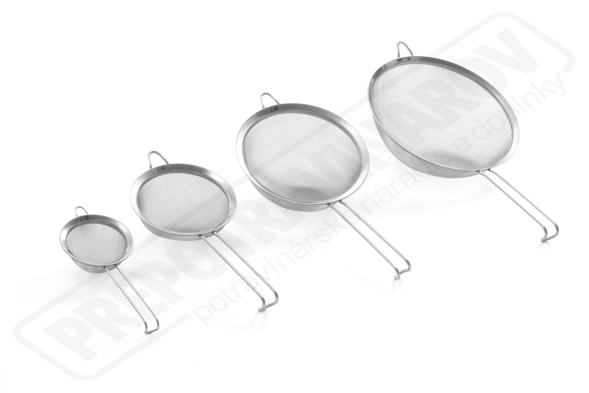 Sitko s jemným nerezovým sitom