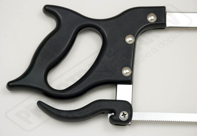 Pílka nerezová s plastovou rúčkou a pákou