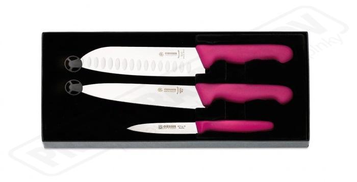 Sada kuchárskych nožov G 9850, ružová