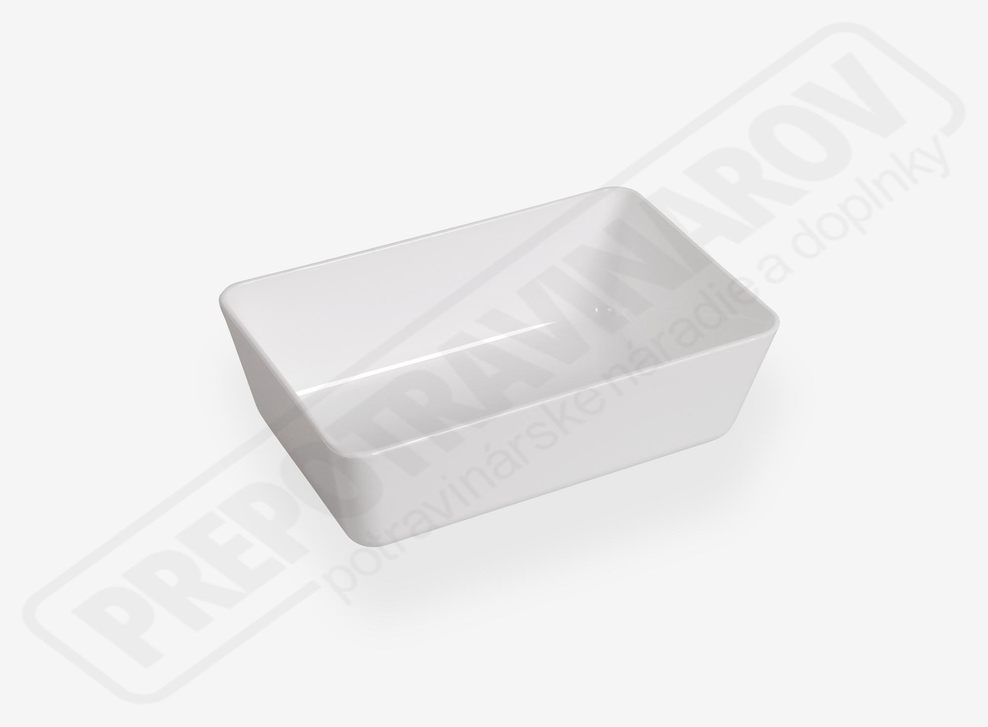 Miska biela 220 x 145 x 70 mm