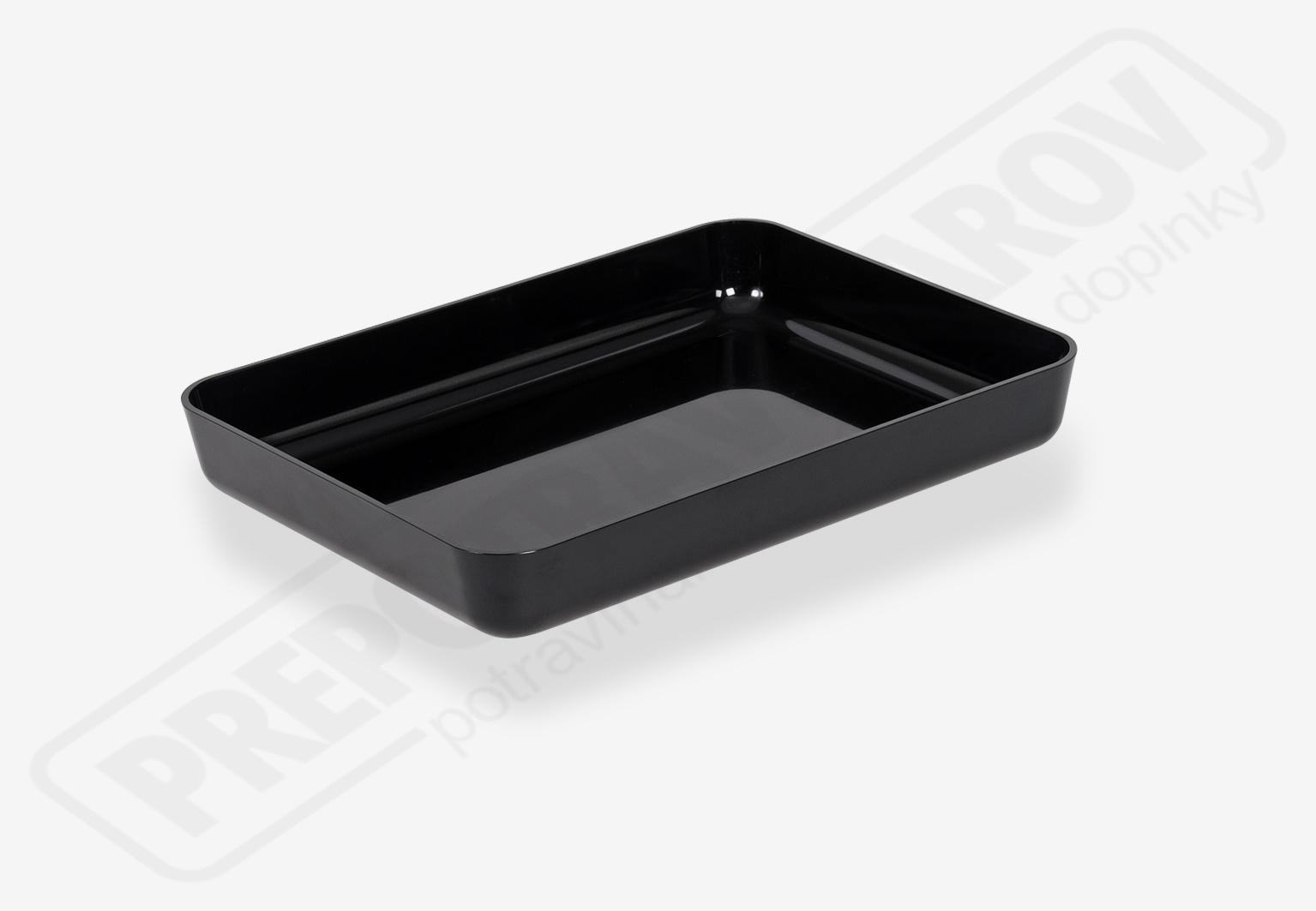 Miska čierna 280 x 140 x 50 mm