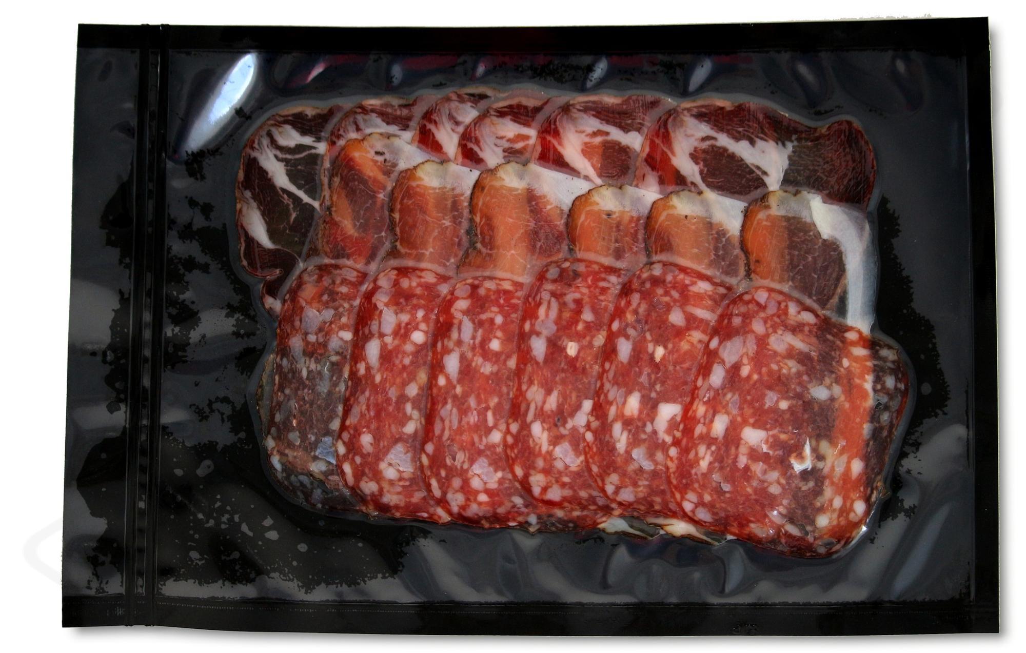 Vakuové vrecká 95my Čierne/Priehľadné