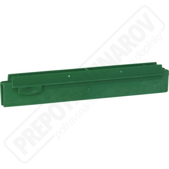 Vymeniteľná dvojitá gumenná lišta 250 mm zelená
