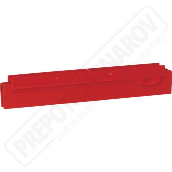 Vymeniteľná dvojitá gumenná lišta 250 mm červená