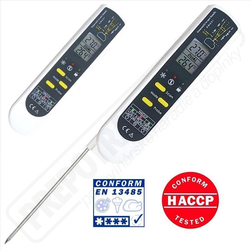 Infračervený teplomer s vpichovou sondou TE311119K