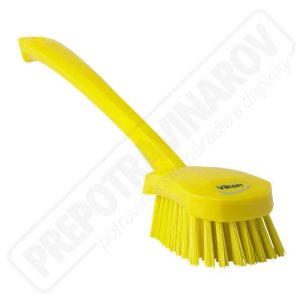 Kefa s dlhou rúčkou tvrdá žltá