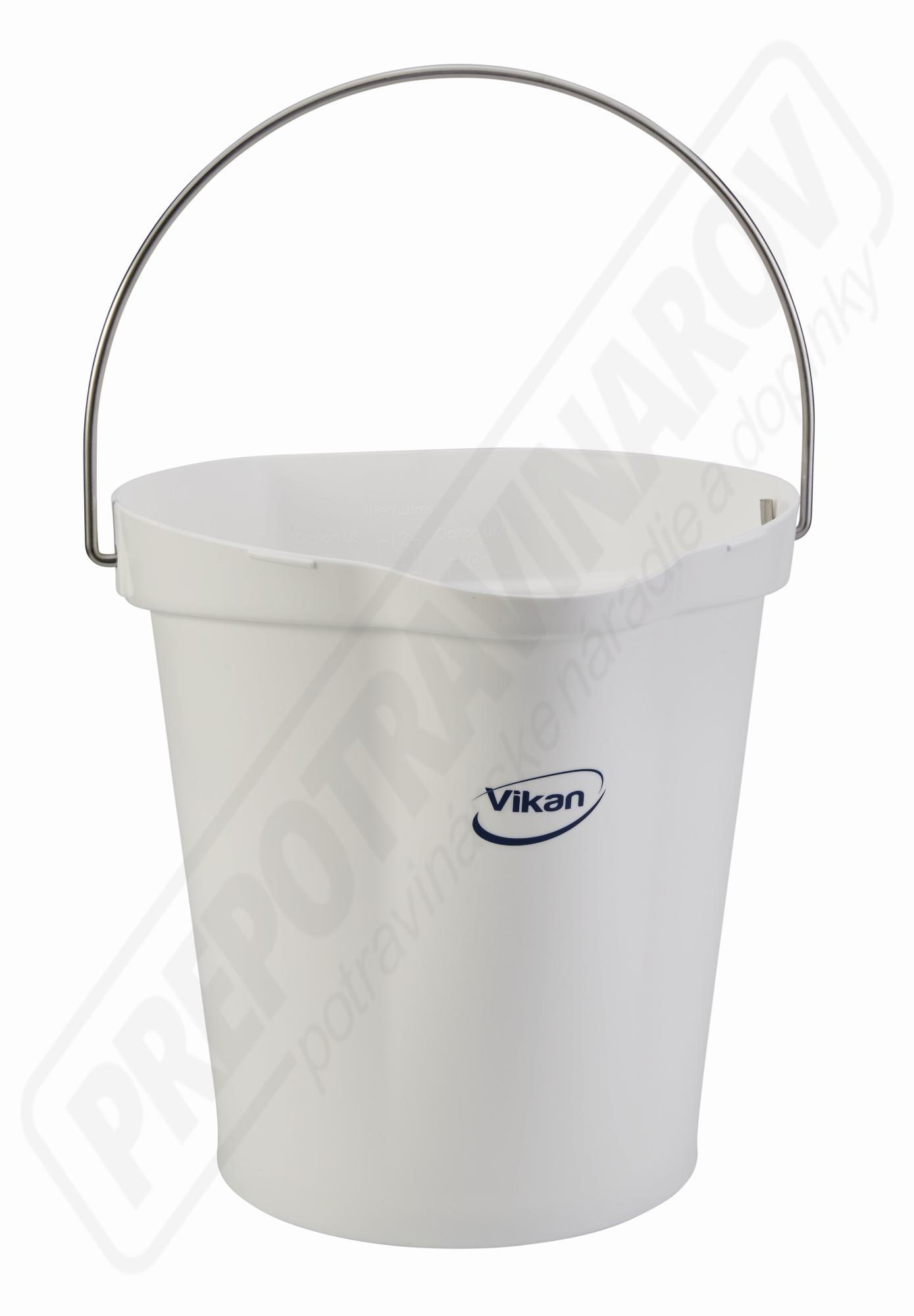 Vedro polypropylén 12 l biele