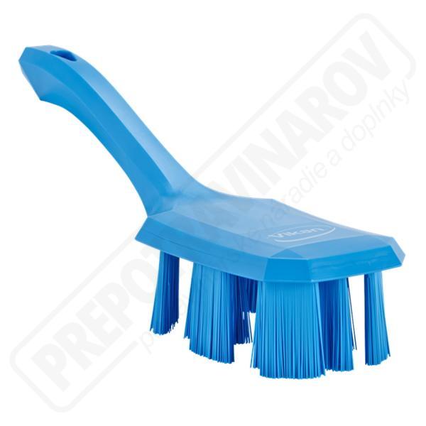 Ručná kefa 260 mm tvrdá modrá