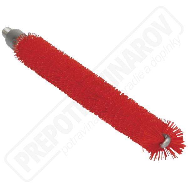 Kefa na trubice 12 mm stredne tvrdá červená