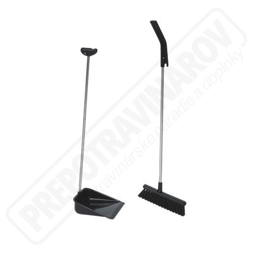 Lopatka s metličkou SADA čierna