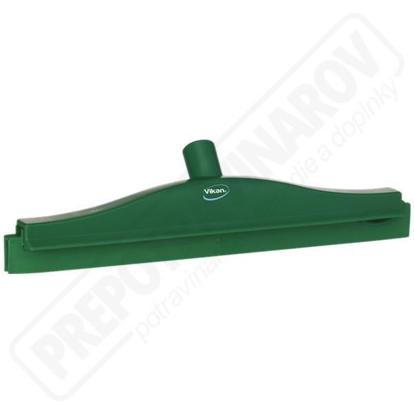 Stierka s dvojitou gumennou lištou 405 mm zelená