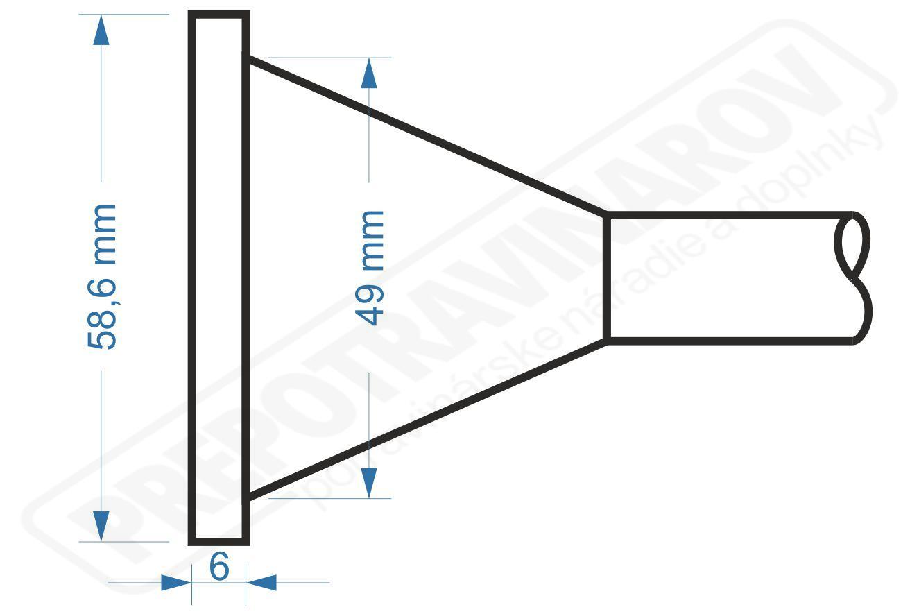 Narážacie trubice na radu F (H) 240 mm