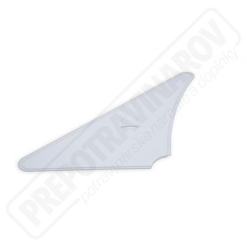 Veko pre PLEXI Misku trojuholník ľavý transparentné