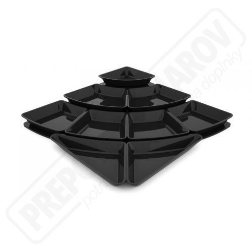 Systém Misiek PLEXI Amphitheater 1 čierny lesklý