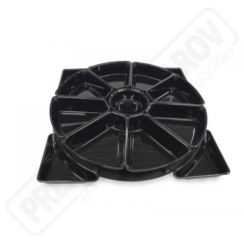 Systém Misiek PLEXI Carousel čierny lesklý