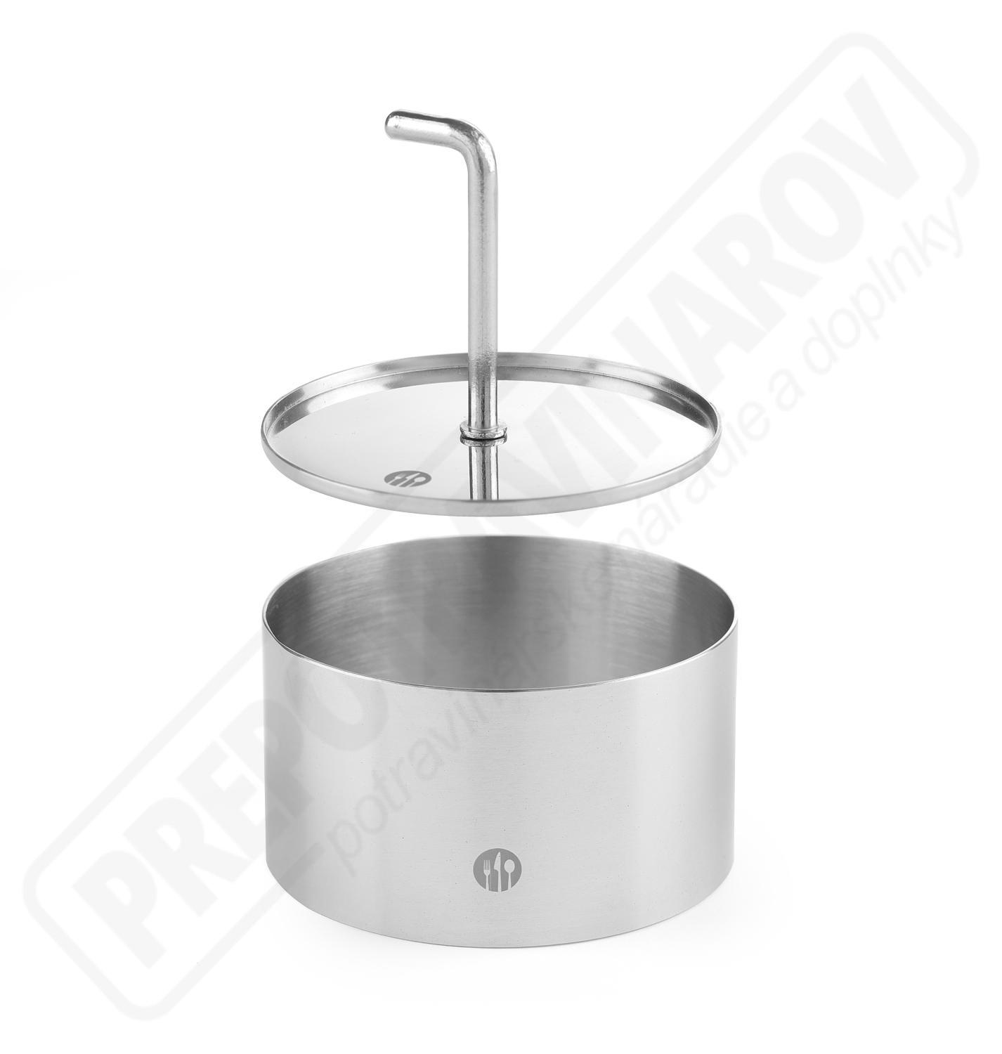 Formička a viečko na tvarovanie pokrmov