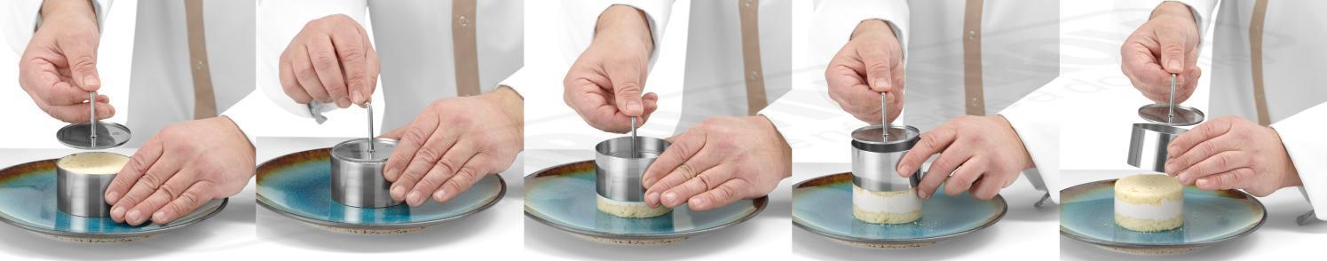 Formička a viečko na tvarovanie pokrmov