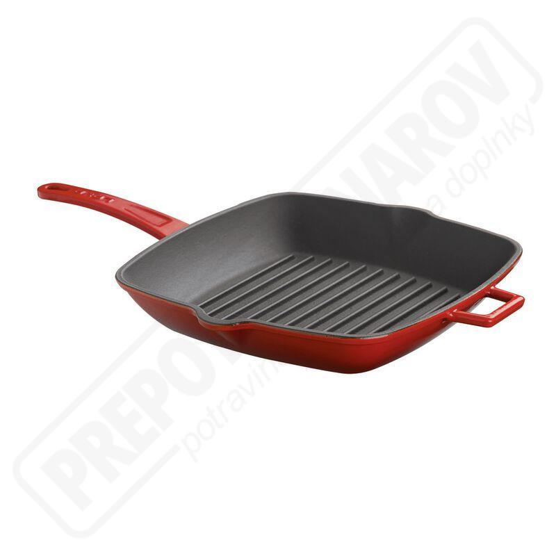 Panvica grilovacia liatina 26x26 cm