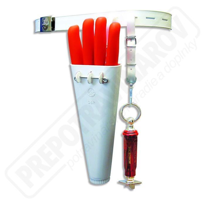 Puzdro s opaskom na 4 nože a ocieľku Dick 9013000