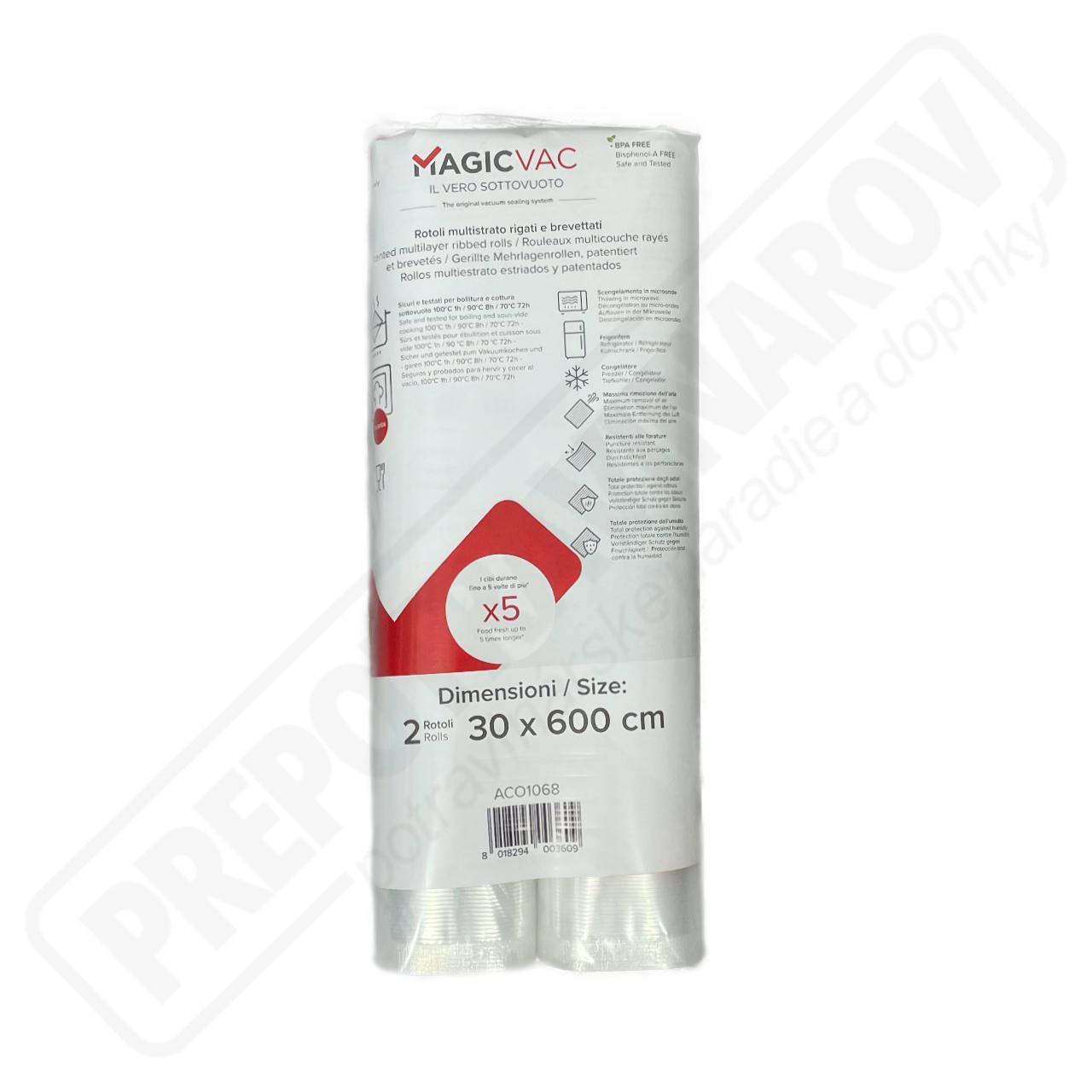 Vakuový rukáv profilovaný - varný MagicVac 300mmx6m,2ks