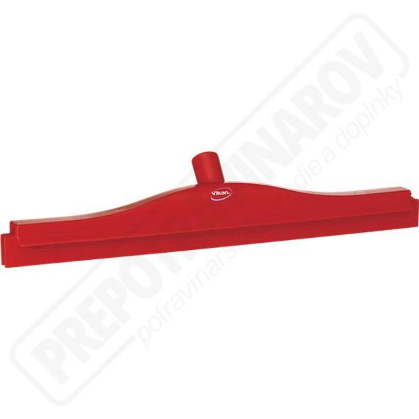 Stierka s dvojitou gumennou lištou 505 mm červená