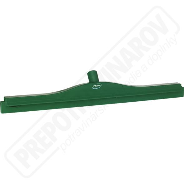 Stierka s dvojitou gumennou lištou 605 mm zelená