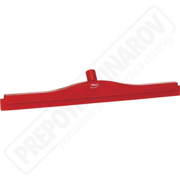 Stierka s dvojitou gumennou lištou 605 mm červená