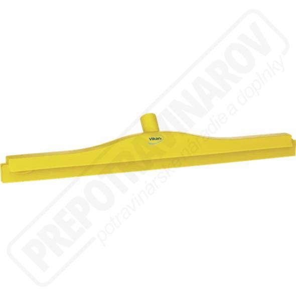 Stierka s dvojitou gumennou lištou 605 mm žltá