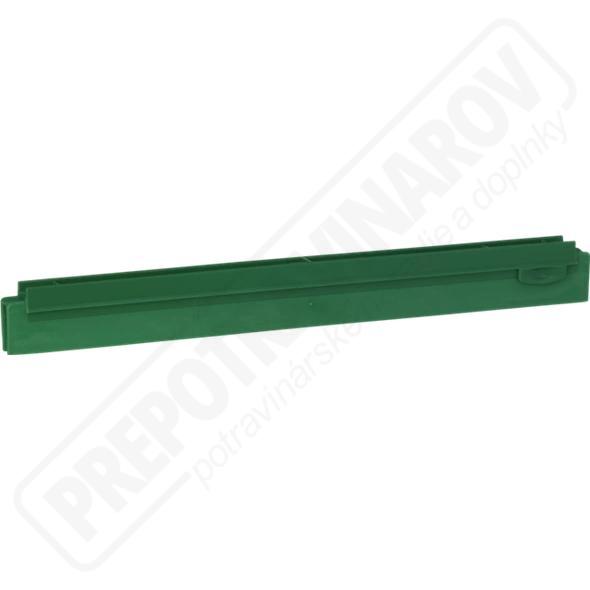Vymeniteľná dvojitá gumenná lišta 400 mm zelená