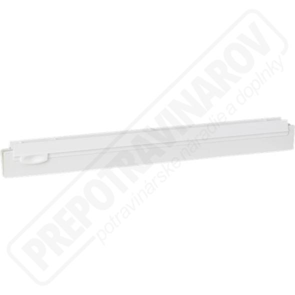 Vymeniteľná dvojitá gumenná lišta 400 mm biela