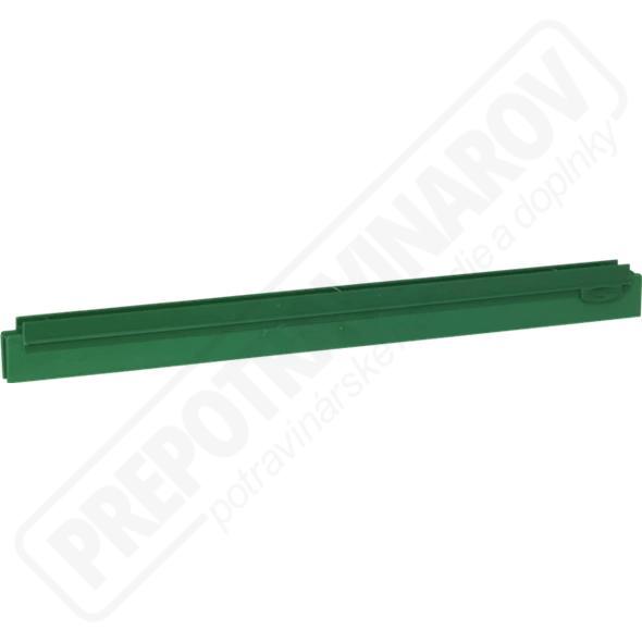 Vymeniteľná dvojitá gumenná lišta 500 mm zelená