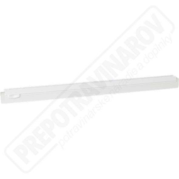 Vymeniteľná dvojitá gumenná lišta 600 mm biela