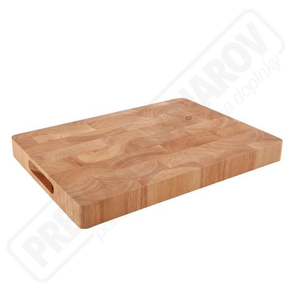 Doska z gumovníkového dreva