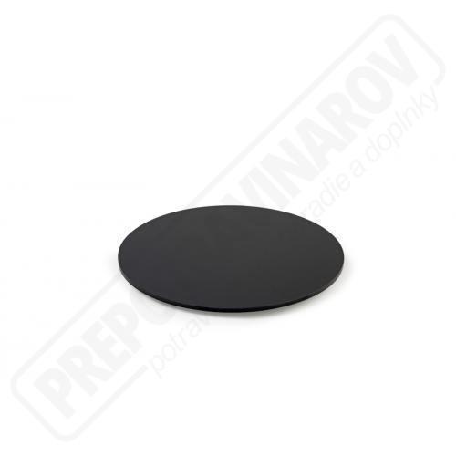 Kruhový podnos 250mm čierny