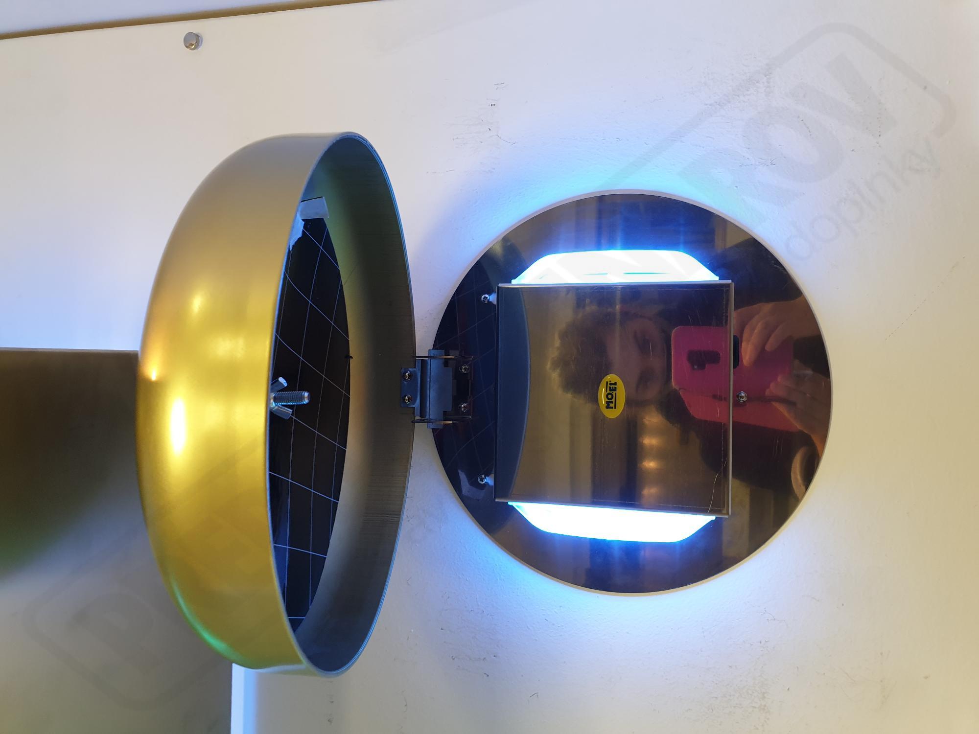 Elektrický lapač hmyzu MO-EL MO-SPLICK ECLIPSE s lepivou plochou