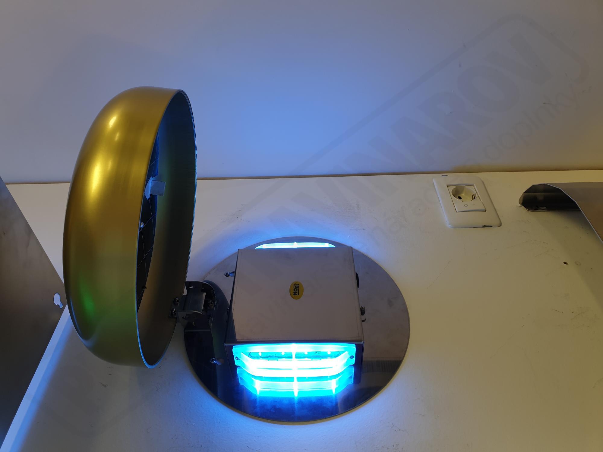 Elektrický lapač hmyzu MO-EL MO-SPLICK ECLIPSE s lepivou plochou