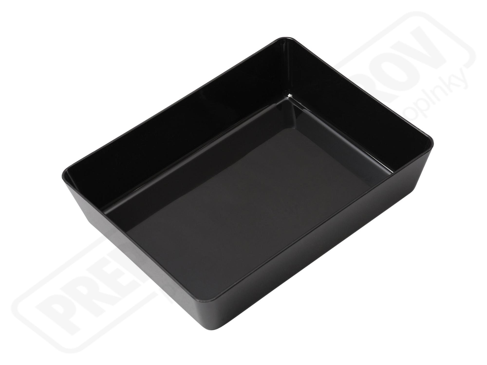 Tácka čierna 290 x 220 x 20 mm