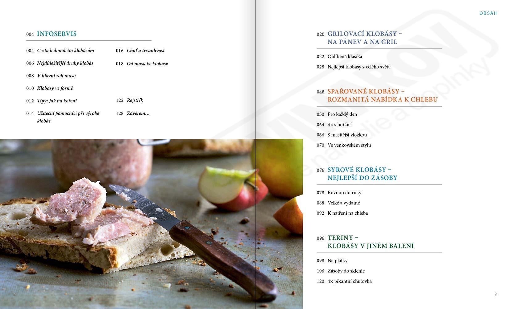 Klobásy a paštéty