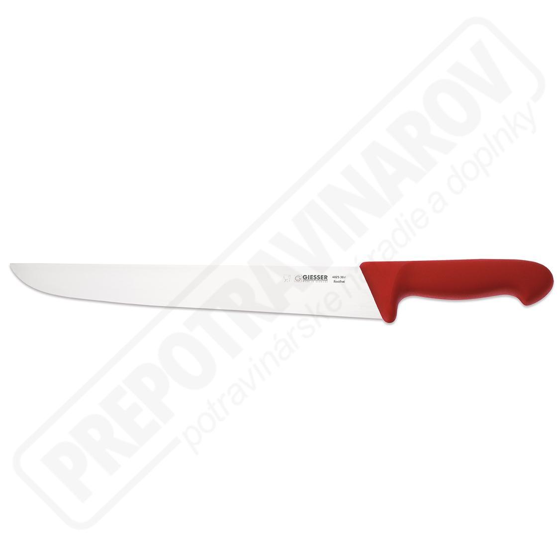 Mäsiarsky nôž G 4025 30 červený