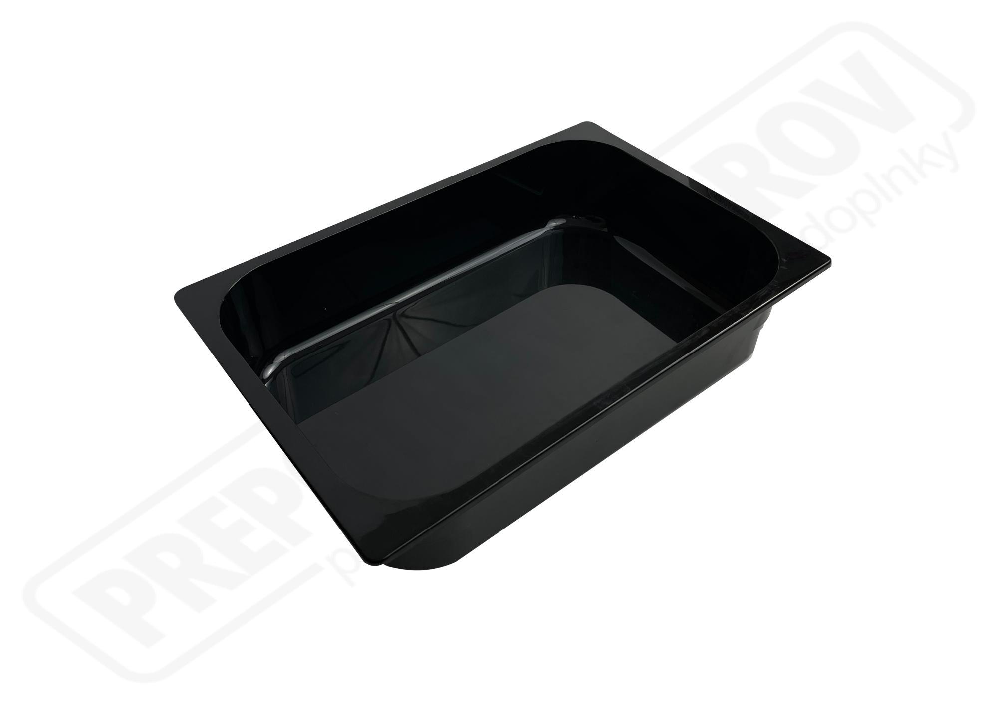 Nádoba 360x250x80 čierna