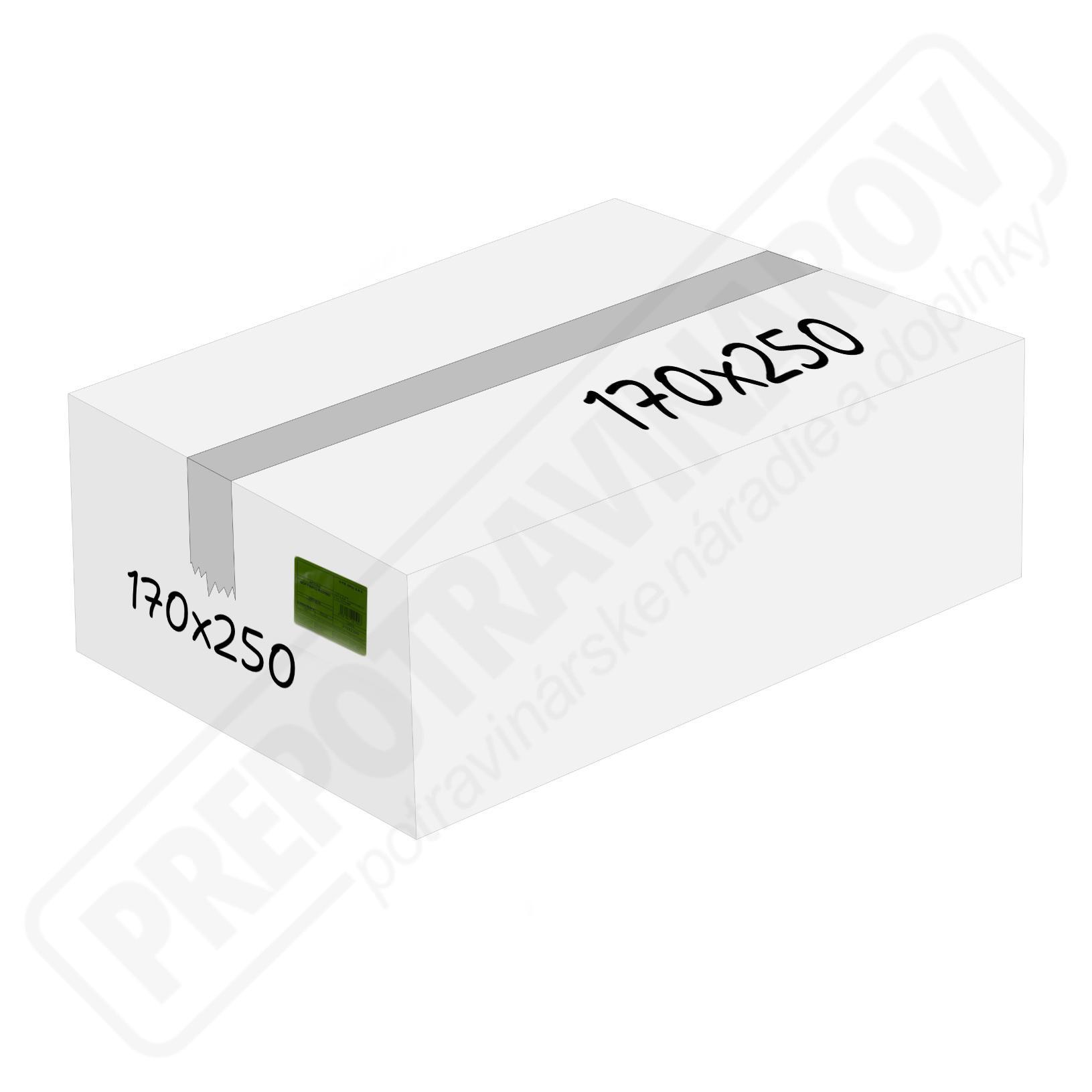 Vakuové vrecká profilované 170x250 kartón 24 bal.