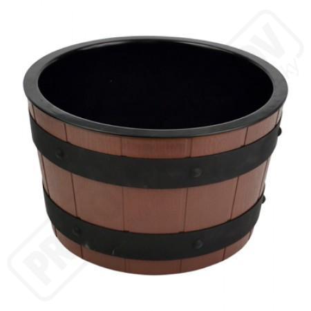 Vedierko 5,4L s vložkou čierne 3,9L