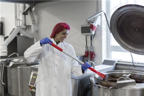 4012 Ručná škrabka s rukoväťou so závitom 100 mm