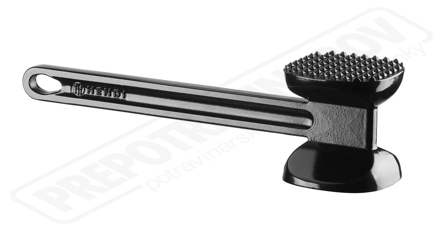 Tĺčik na mäso 0,65kg 30cm AL/čierny