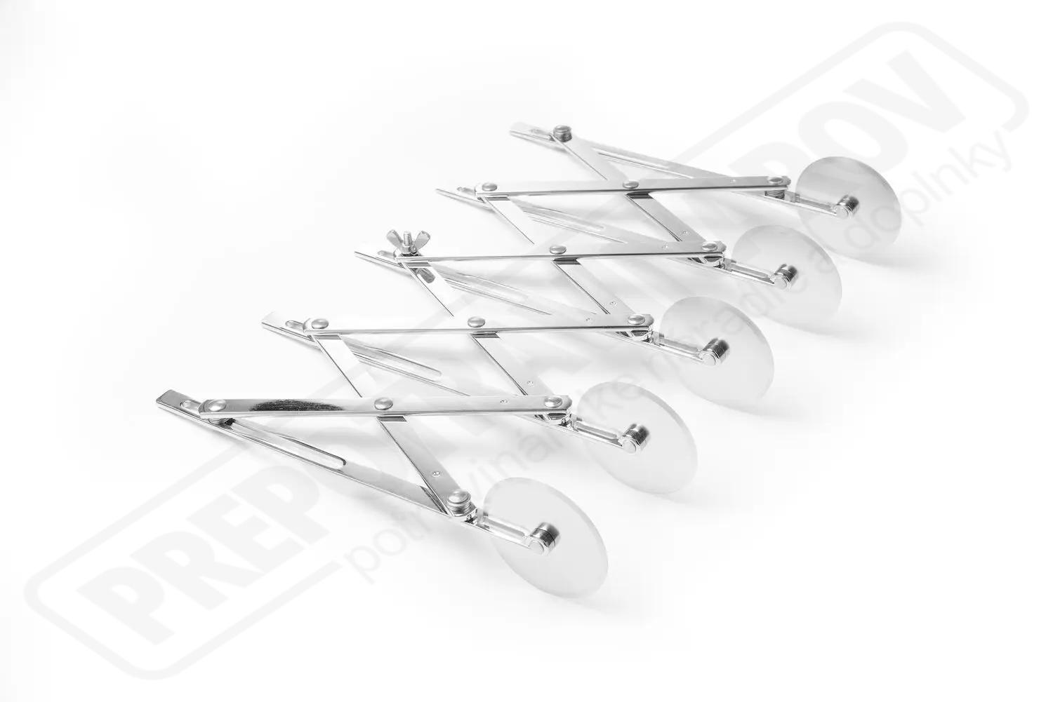 Nastaviteľné radielko, jednostranné, 5 ostrí, HENDI, 222x56x(H)55mm